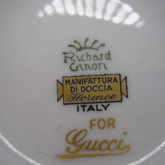 Gucci Cache Pot - Richard Ginori - Vintage 1980's - Picture 2 of 8
